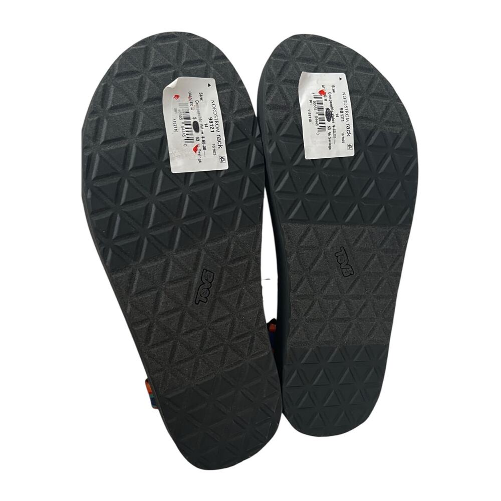 Teva Original Universal Unisex Rainbow Sandals Size 12 - Picture 8 of 8